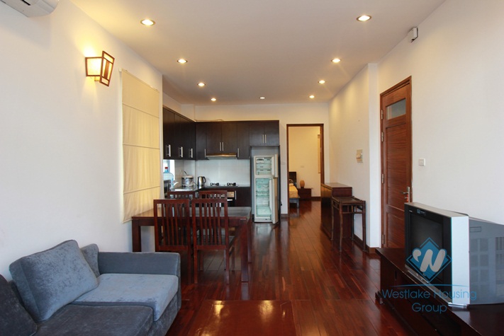 01 bedroom serviced apartment for rent in Dang Thai Mai, Tay ho, Hanoi